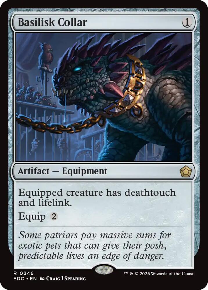 Basilisk Collar (246) [Commander: Foundations]