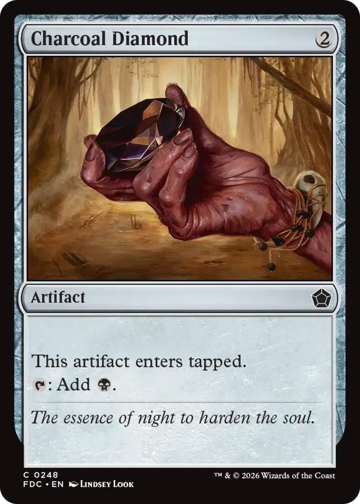 Charcoal Diamond (248) [Commander: Foundations]