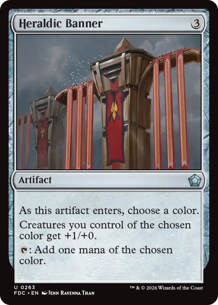 Heraldic Banner (263) [Commander: Foundations]
