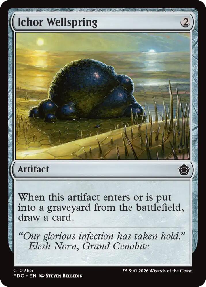 Ichor Wellspring (265) [Commander: Foundations]