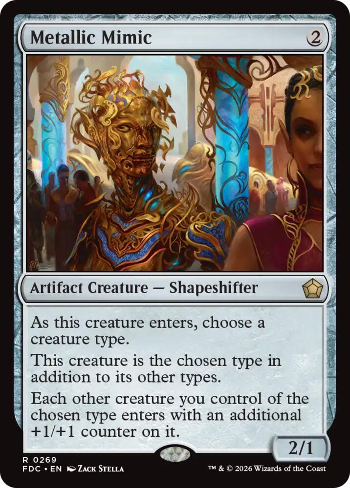 Metallic Mimic (269) [Commander: Foundations]