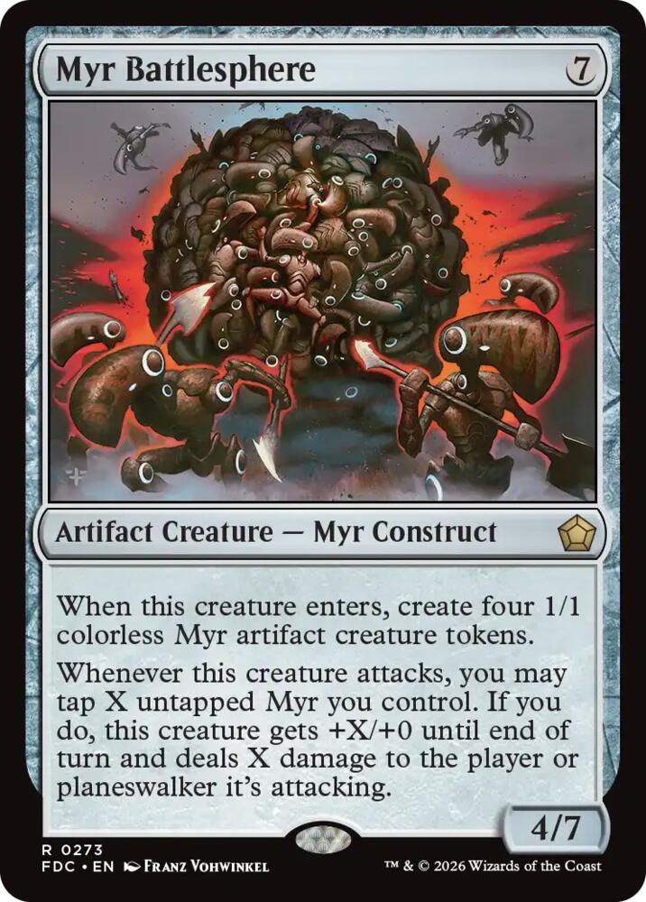 Myr Battlesphere (273) [Commander: Foundations]