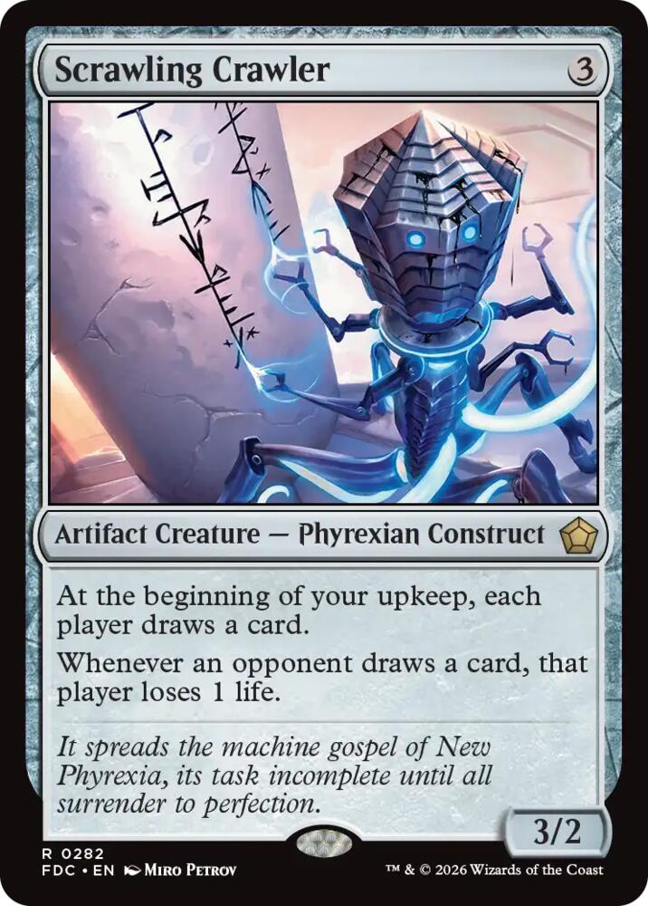 Scrawling Crawler (282) [Commander: Foundations]