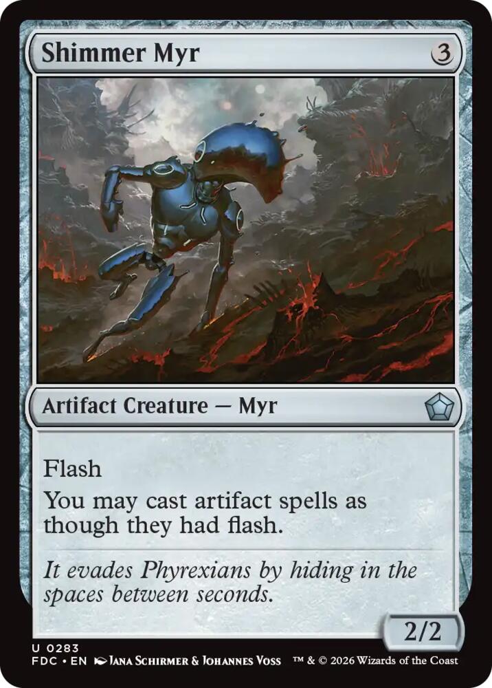 Shimmer Myr (283) [Commander: Foundations]