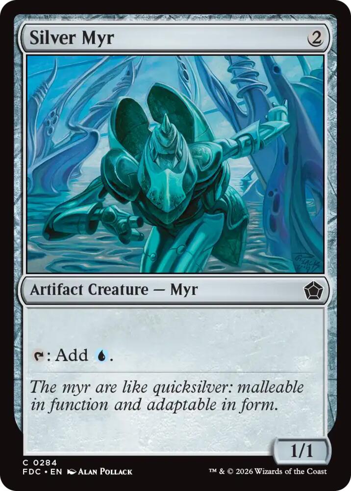 Silver Myr (284) [Commander: Foundations]