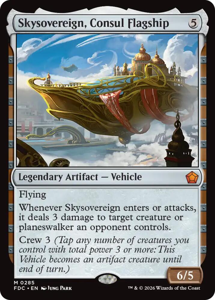 Skysovereign, Consul Flagship (285) [Commander: Foundations]