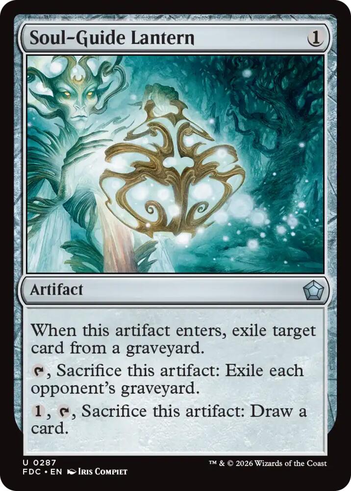 Soul-Guide Lantern (287) [Commander: Foundations]
