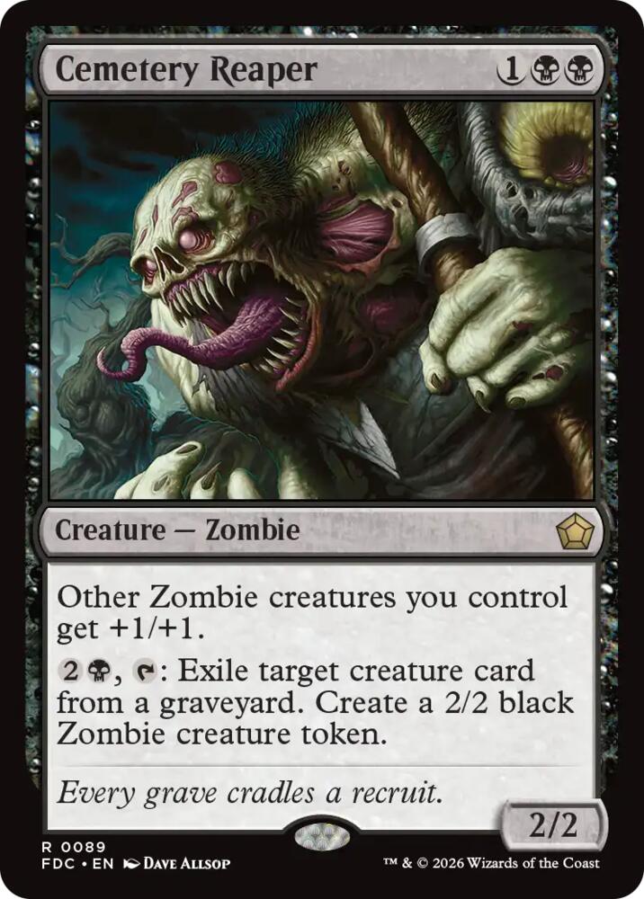 Cemetery Reaper (89) [Commander: Foundations]