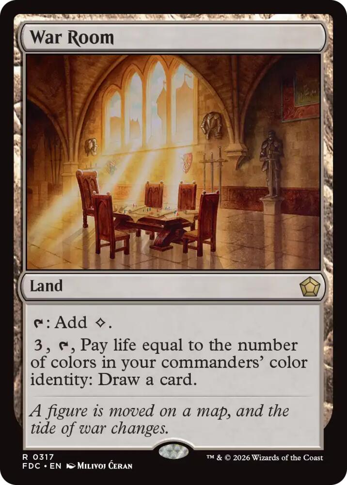 War Room (317) [Commander: Foundations]
