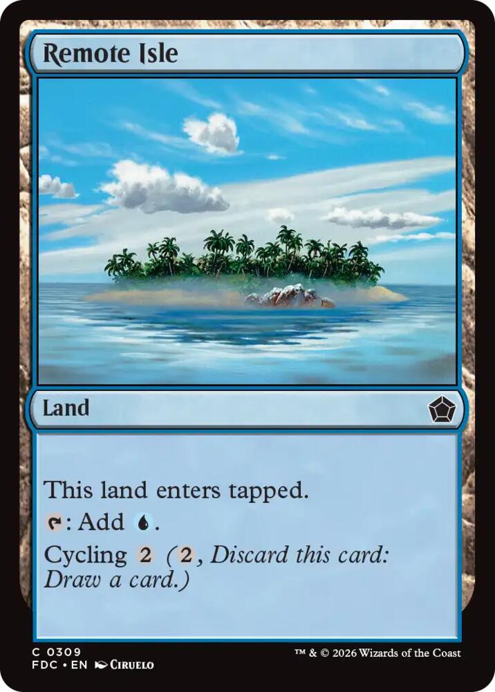 Remote Isle (309) [Commander: Foundations]