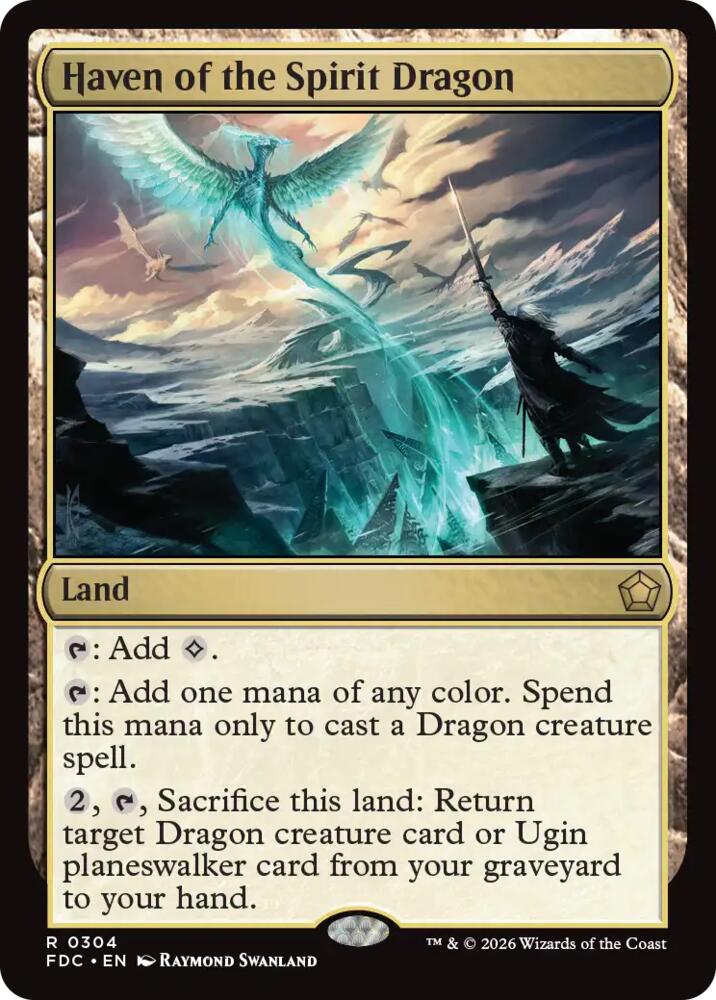 Haven of the Spirit Dragon (304) [Commander: Foundations]