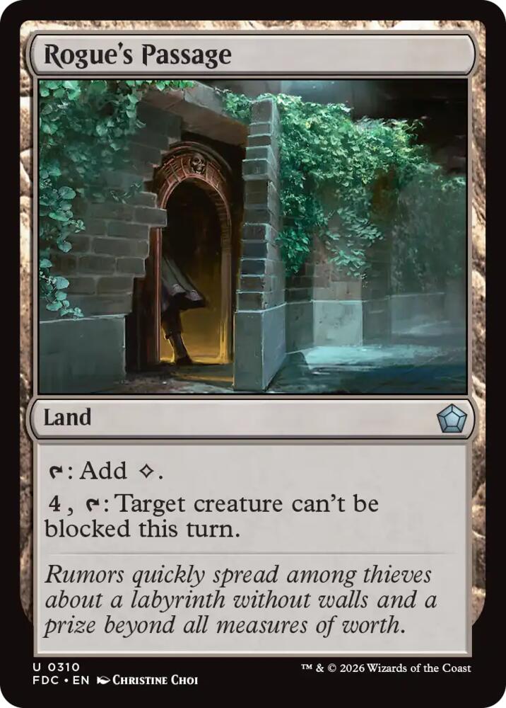 Rogue's Passage (310) [Commander: Foundations]