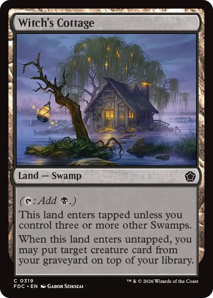 Witch's Cottage (319) [Commander: Foundations]