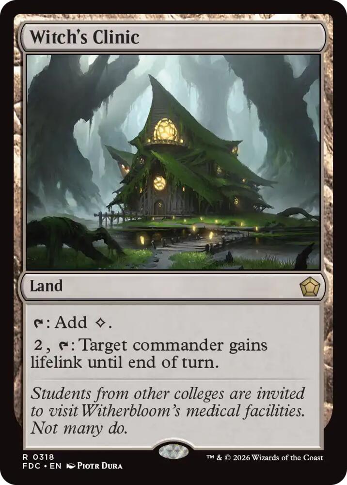 Witch's Clinic (318) [Commander: Foundations]