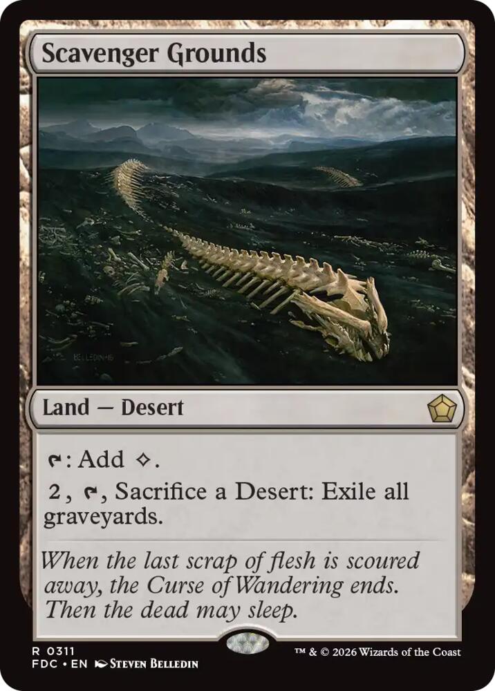 Scavenger Grounds (311) [Commander: Foundations]