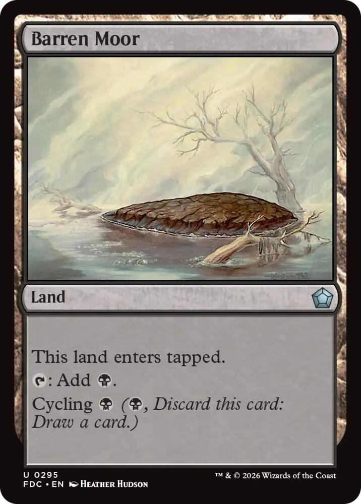 Barren Moor (295) [Commander: Foundations]