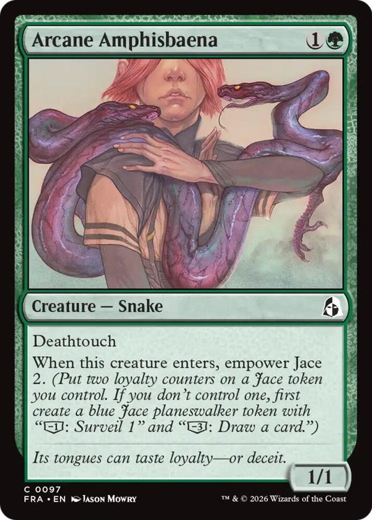Arcane Amphisbaena (97) [Reality Fracture]