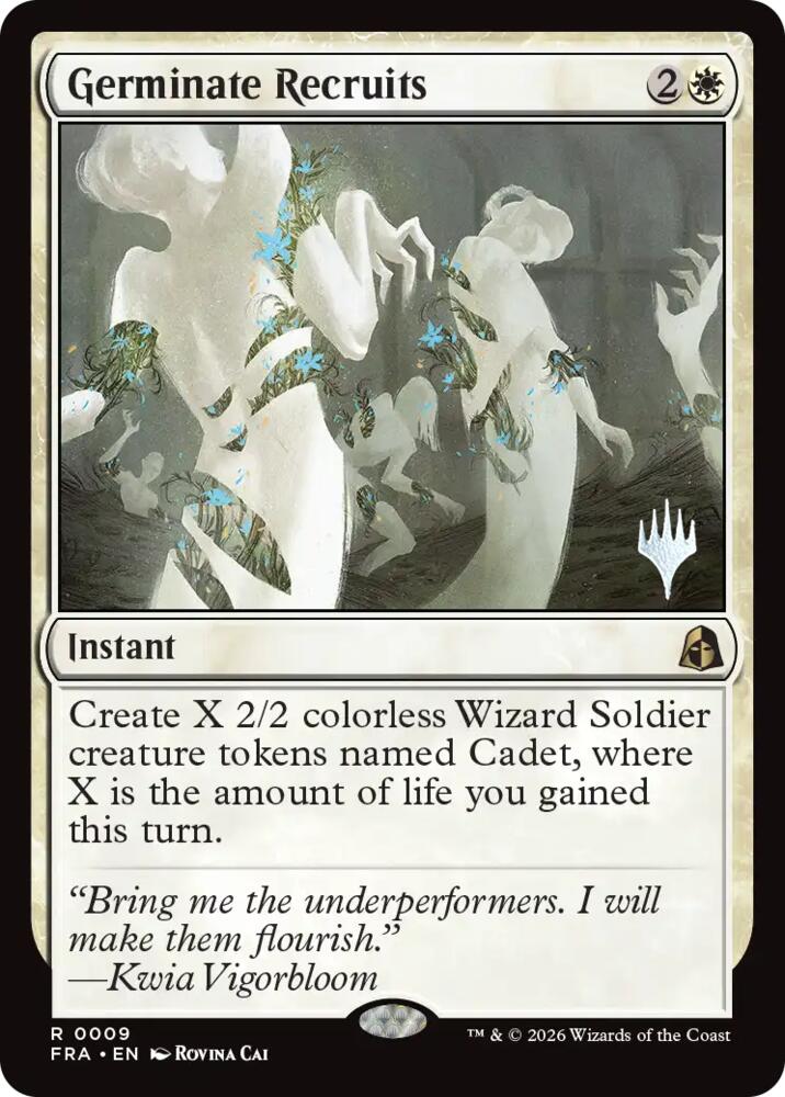 Germinate Recruits (9) [Promo Pack: Reality Fracture]