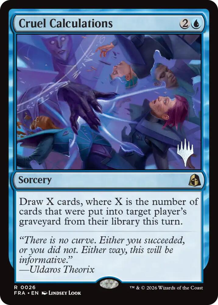 Cruel Calculations (26) [Promo Pack: Reality Fracture]