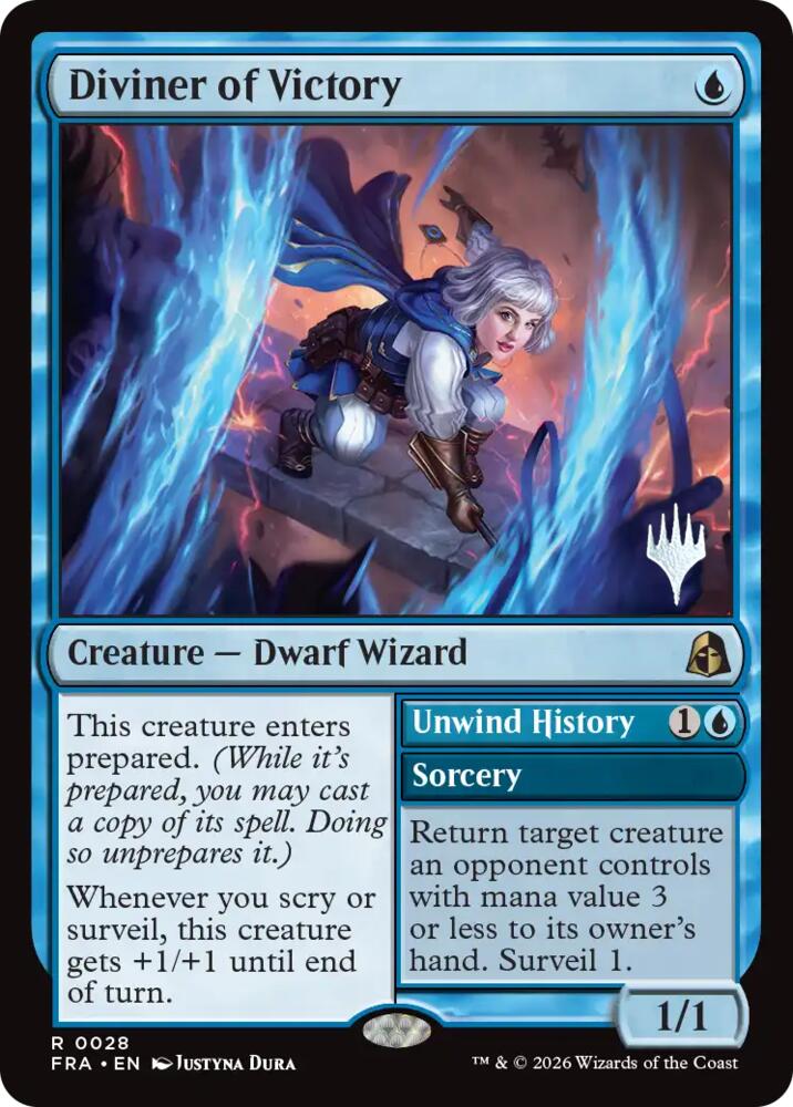 Diviner of Victory (28) [Promo Pack: Reality Fracture]