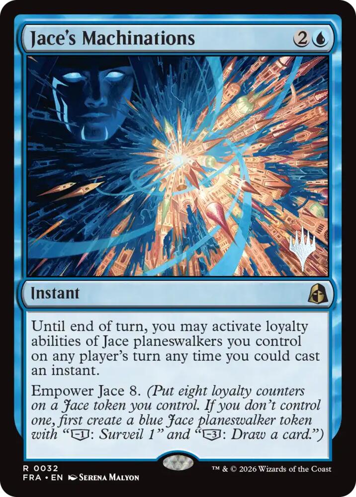 Jace's Machinations (32) [Promo Pack: Reality Fracture]