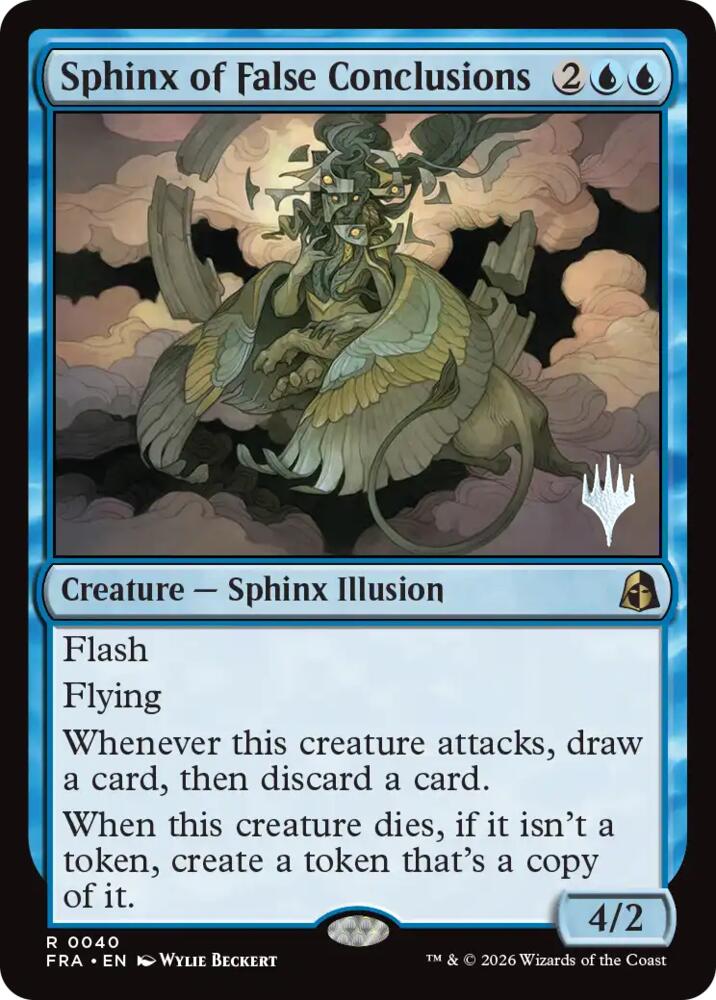 Sphinx of False Conclusions (40) [Promo Pack: Reality Fracture]