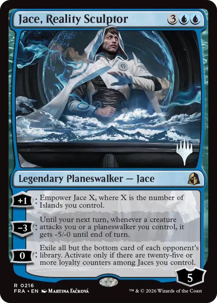 Jace, Reality Sculptor (216) [Promo Pack: Reality Fracture]