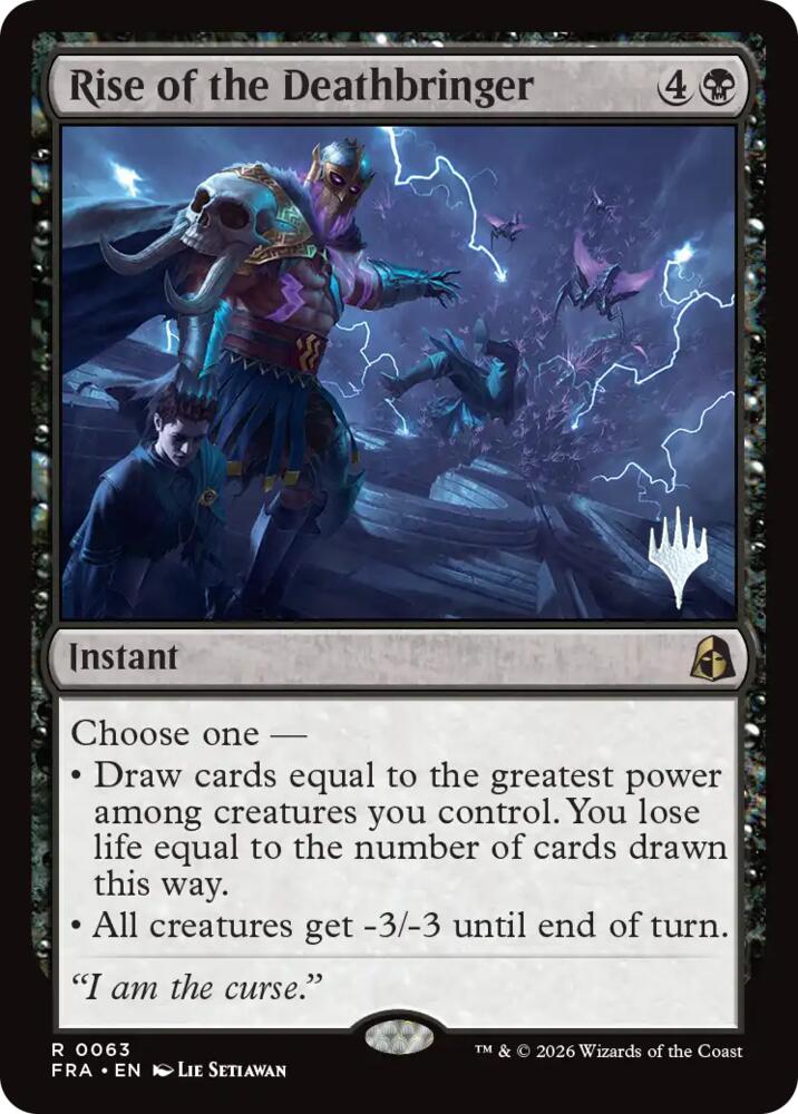Rise of the Deathbringer (63) [Promo Pack: Reality Fracture]