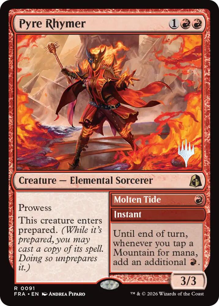 Pyre Rhymer (91) [Promo Pack: Reality Fracture]