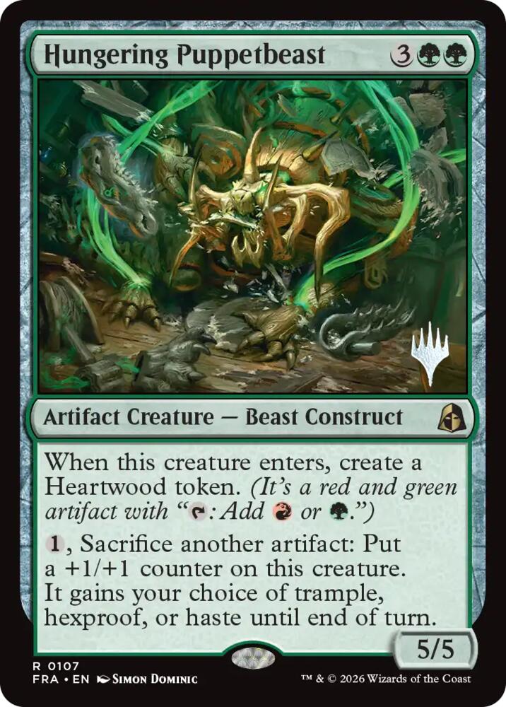 Hungering Puppetbeast (107) [Promo Pack: Reality Fracture]