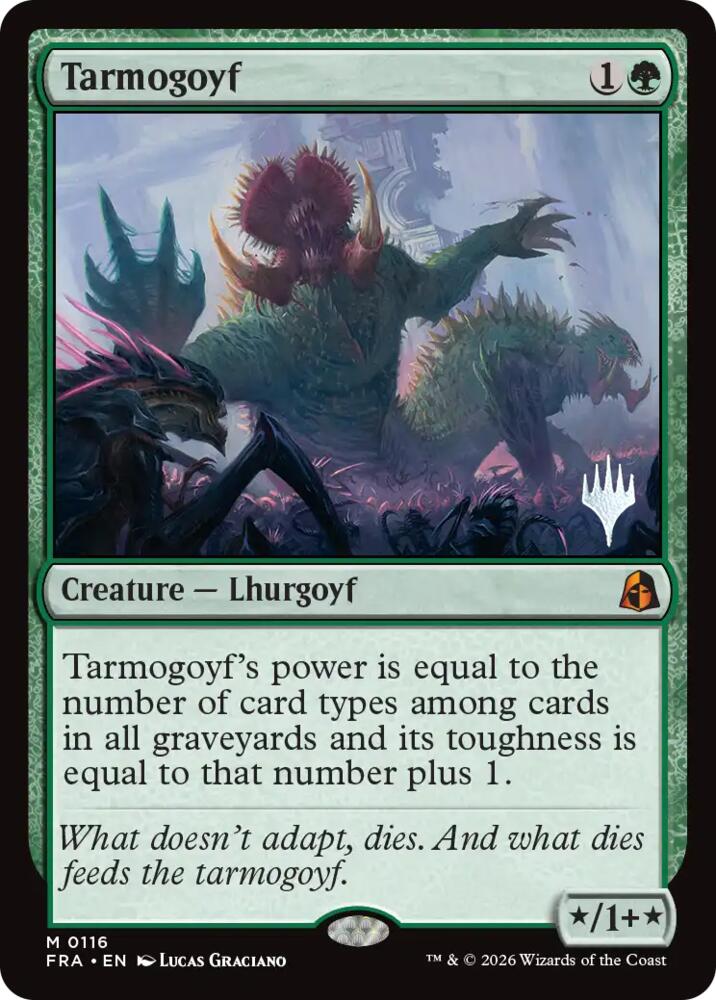 Tarmogoyf (116) [Promo Pack: Reality Fracture]