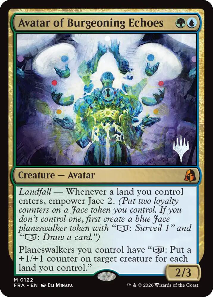 Avatar of Burgeoning Echoes (122) [Promo Pack: Reality Fracture]