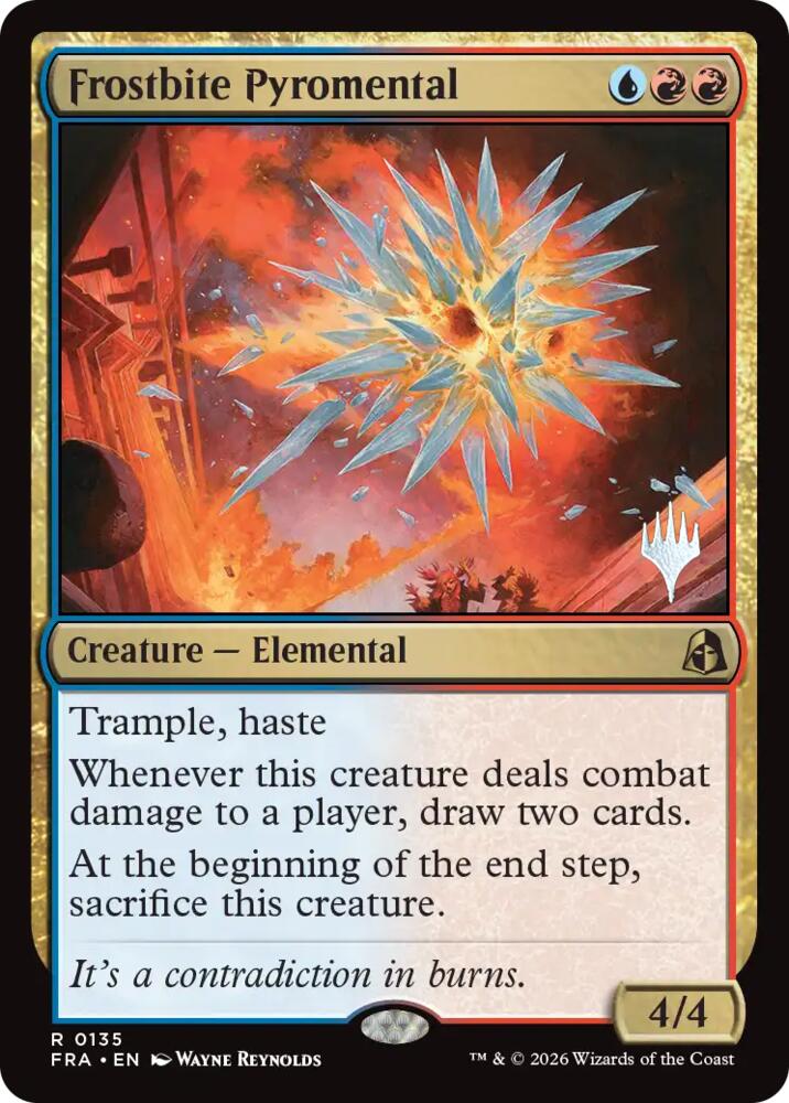 Frostbite Pyromental (135) [Promo Pack: Reality Fracture]