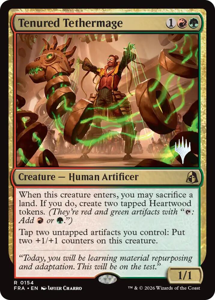Tenured Tethermage (154) [Promo Pack: Reality Fracture]
