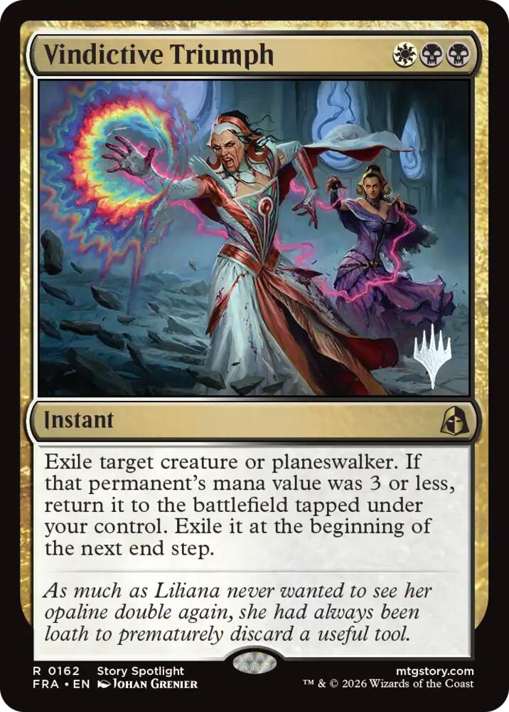 Vindictive Triumph (162) [Promo Pack: Reality Fracture]