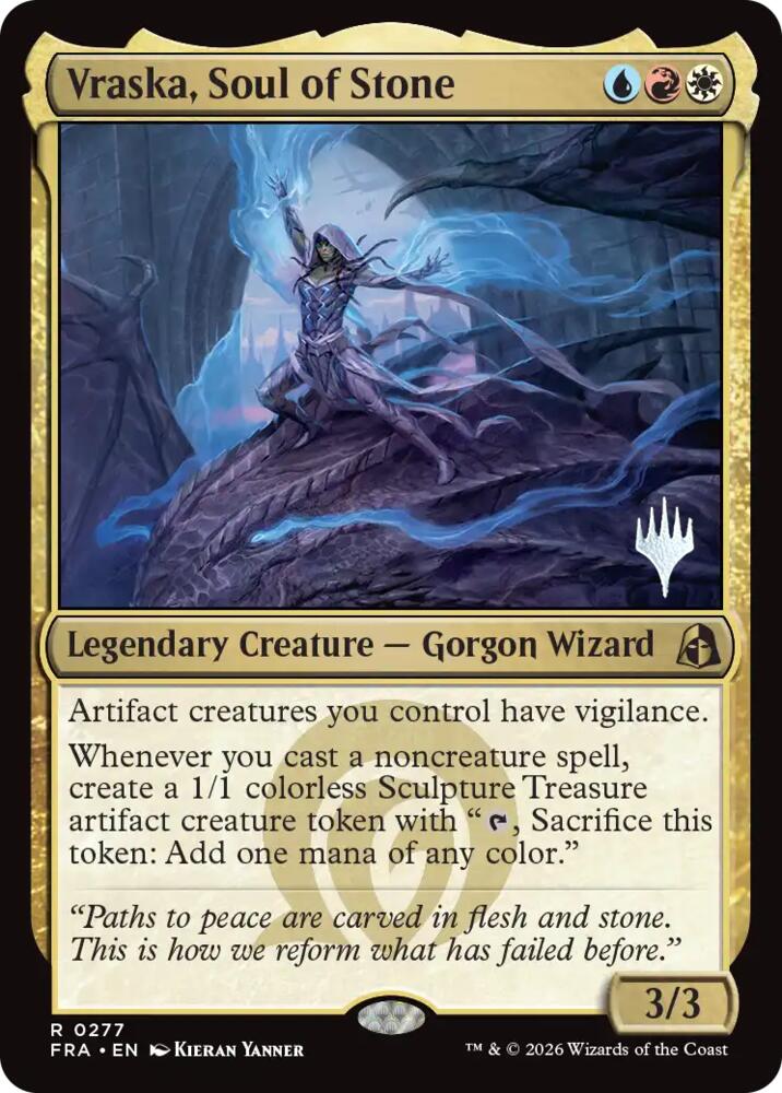 Vraska, Soul of Stone (277) [Promo Pack: Reality Fracture]