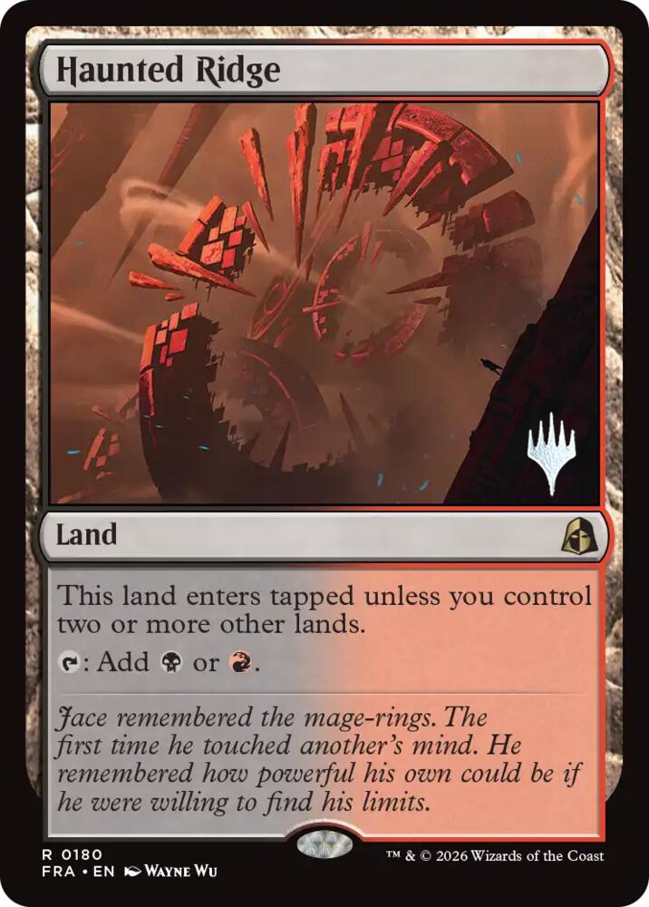 Haunted Ridge (180) [Promo Pack: Reality Fracture]