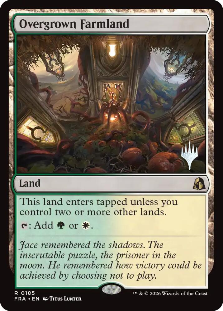 Overgrown Farmland (185) [Promo Pack: Reality Fracture]
