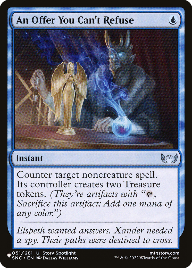 An Offer You Can't Refuse (LIST-SNC-51) - The List