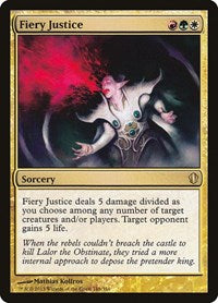 Fiery Justice (188) [Commander 2013]