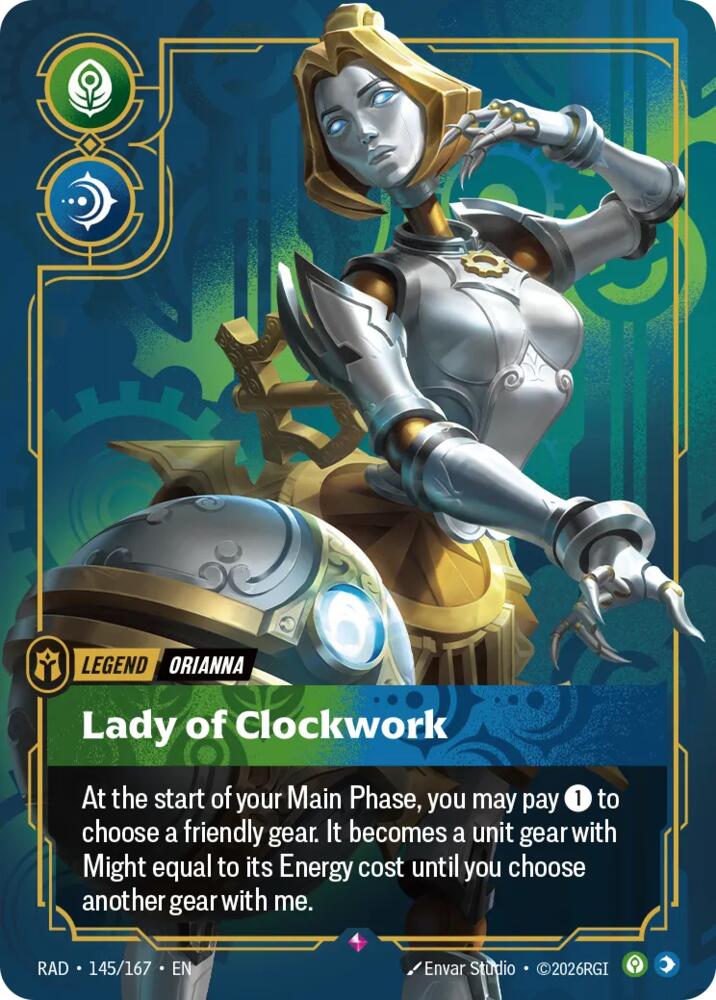 Orianna, Lady of Clockwork (145/167) [Radiance]