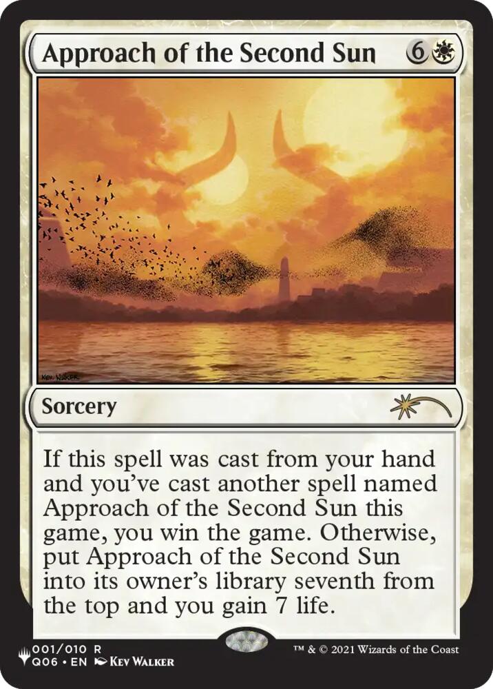 Approach of the Second Sun (Q06) (1) [The List Reprints]