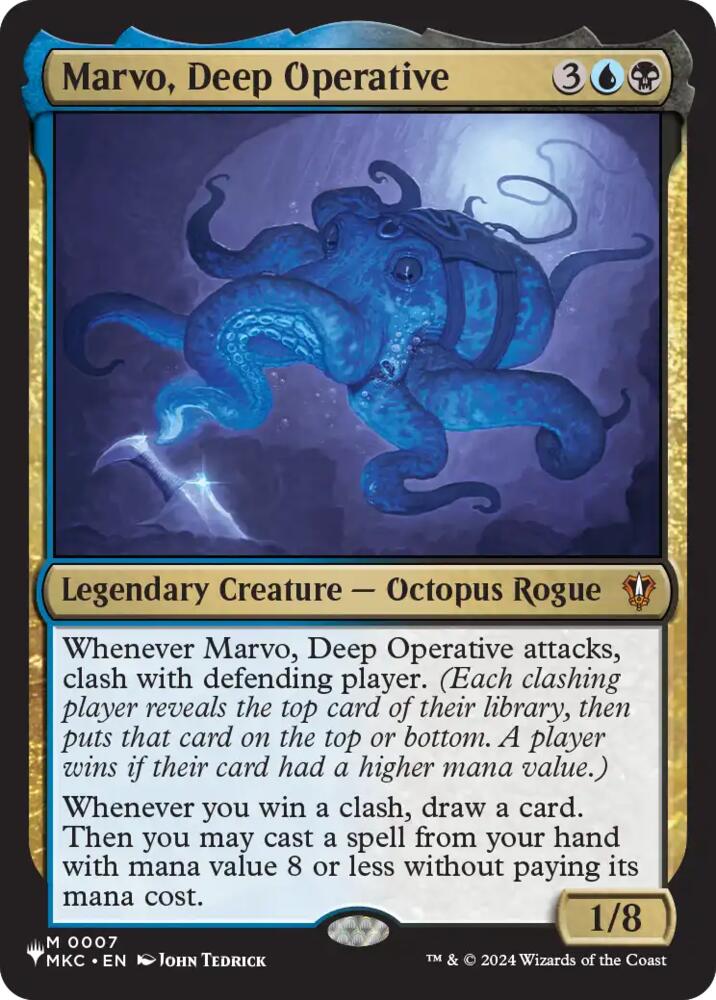 Marvo, Deep Operative (7) [The List Reprints]