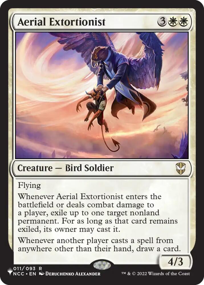 Aerial Extortionist (11) [The List Reprints]