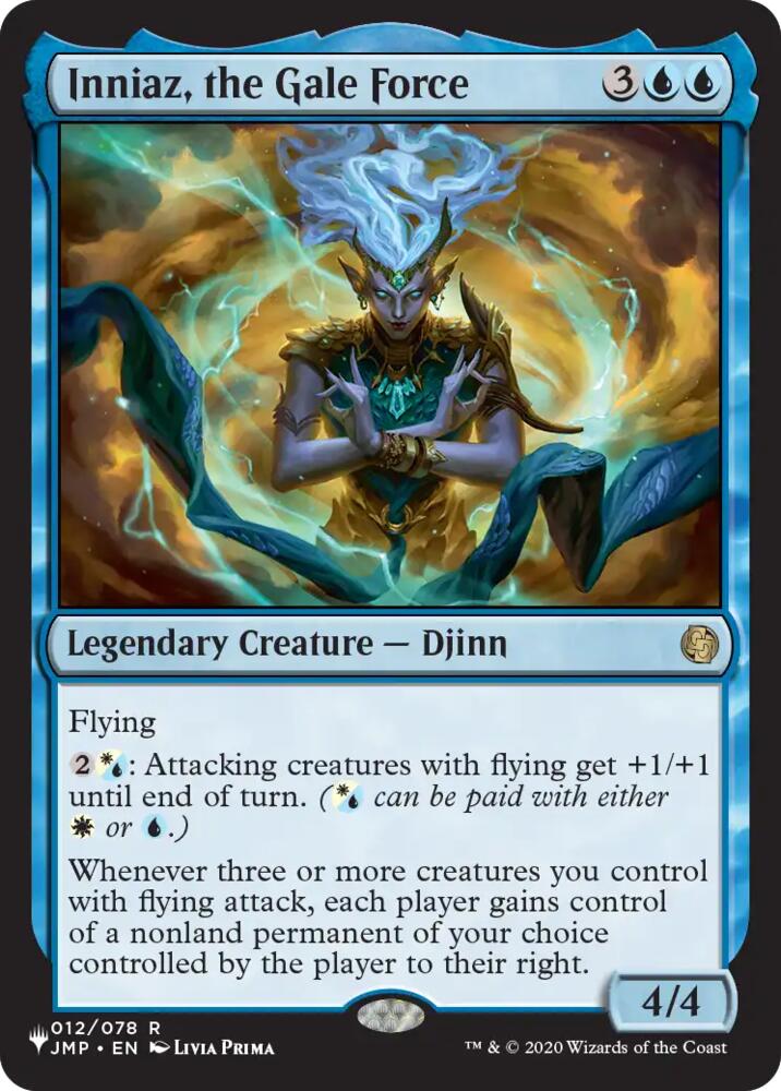 Inniaz, the Gale Force (12) [The List Reprints]