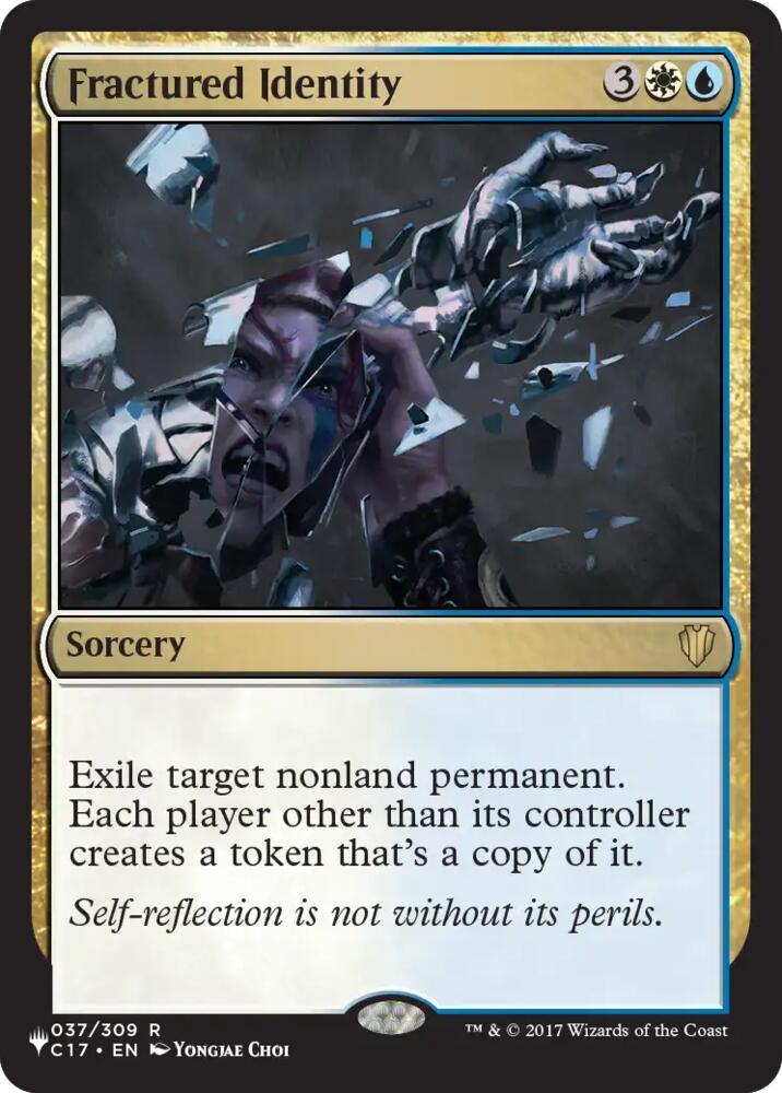 Fractured Identity (37) [The List Reprints]