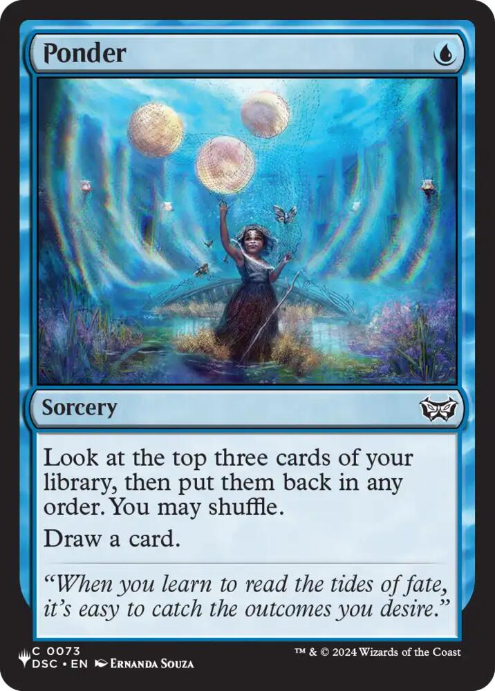 Ponder (DSC) (73) [The List Reprints]