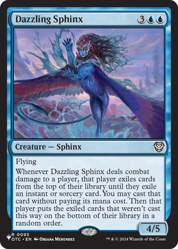 Dazzling Sphinx (93) [The List Reprints]