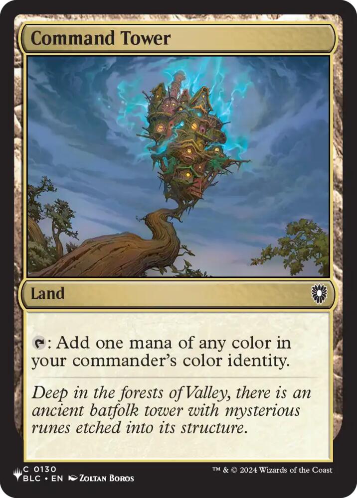 Command Tower (BLC) (130) [The List Reprints]