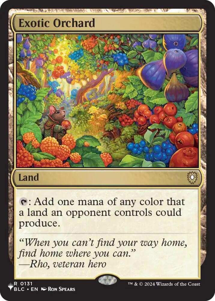Exotic Orchard (131) [The List Reprints]